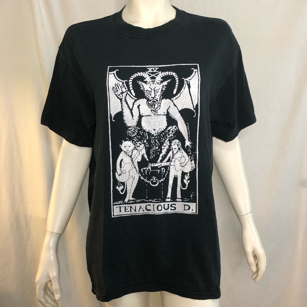 Tenacious D band black cotton  t shirt size large